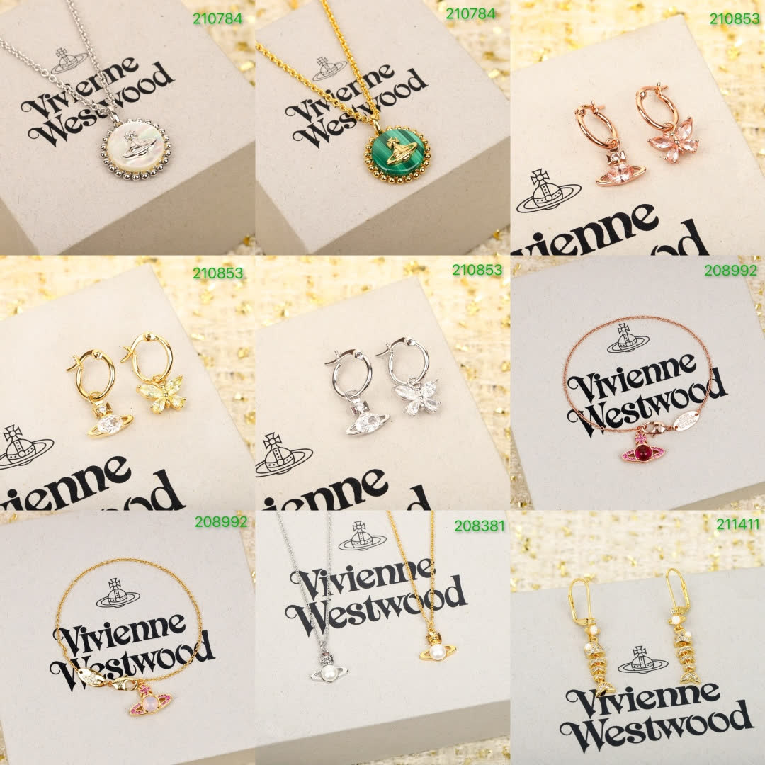 Vivienne Westwood Silver Butterfly Hoop Earrings
